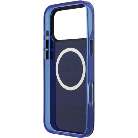 Чехол для iPhone 17 Pro CG Mobile BMW M-series IML Metal camera Double logo Lines Hard Blue, изображение 6