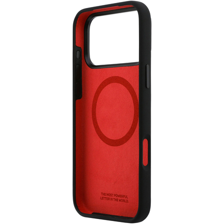 Чехол для iPhone 17 Pro CG Mobile BMW M-series Liquid silicone Metal cam Tricolor Hard Black, изображение 6