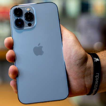 iPhone 13 Pro Max 512Gb Sierra Blue Идеальное БУ, изображение 3