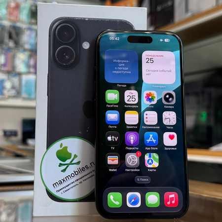 iPhone 16 128Gb Black Идеальное БУ, изображение 4