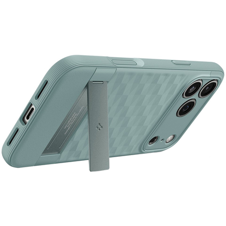 Чехол для iPhone 17 Pro Max Spigen Parallax S Magsafe Green, изображение 5