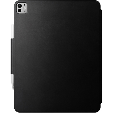 Чехол для iPad Pro 13" M4 Nomad Leather Folio Black, изображение 4