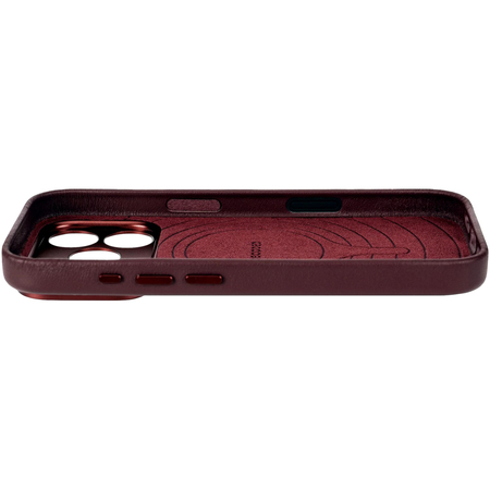 Чехол для iPhone 17 Pro Max Decoded Leather Back Cover Burgundy, изображение 4