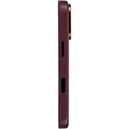 Чехол для iPhone 17 Pro Max Decoded Leather Back Cover Burgundy, изображение 5