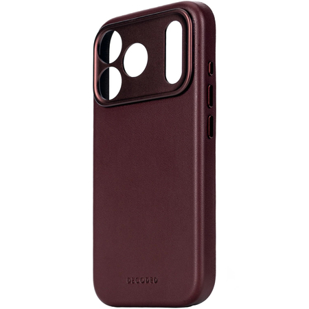 Чехол для iPhone 17 Pro Max Decoded Leather Back Cover Burgundy, изображение 7