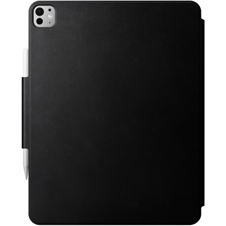 Чехол для iPad Pro 13" M4 Nomad Leather Folio Black, изображение 5