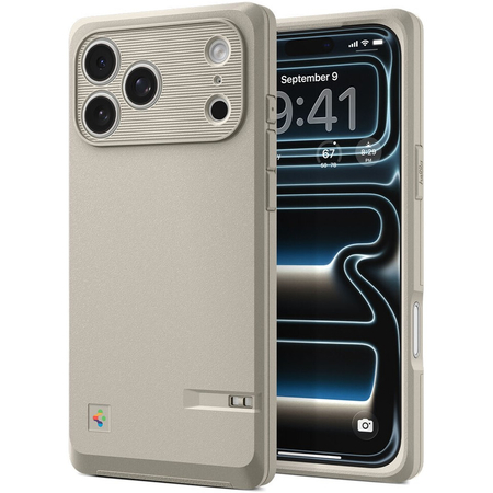 Чехол для iPhone 17 Pro Spigen Classic LS Magsafe Stone, изображение 9