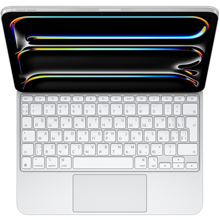 Клавиатура Apple Magic Keyboard для iPad Pro 11" (M4, 2024) White, Цвет: White / Белый, изображение 4