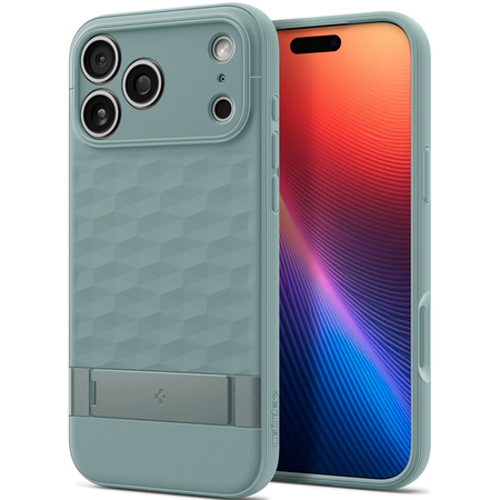 Чехол для iPhone 17 Pro Max Spigen Parallax S Magsafe Green, изображение 10