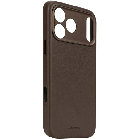 Чехол для iPhone 17 Pro Max Decoded Leather Back Cover Chocolate Brown, изображение 2