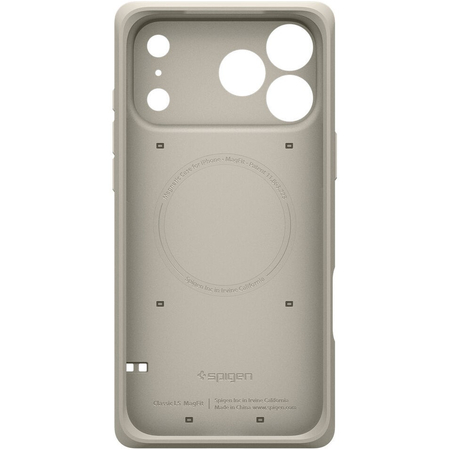 Чехол для iPhone 17 Pro Spigen Classic LS Magsafe Stone, изображение 4