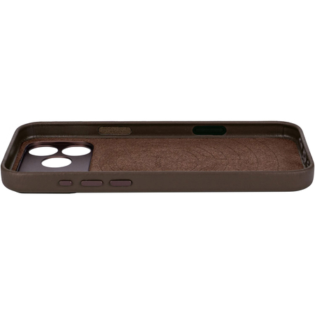 Чехол для iPhone 17 Pro Max Decoded Leather Back Cover Chocolate Brown, изображение 4