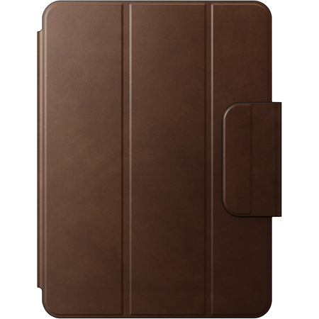 Чехол для iPad Pro 11" M4 Nomad Leather Folio Brown, изображение 3