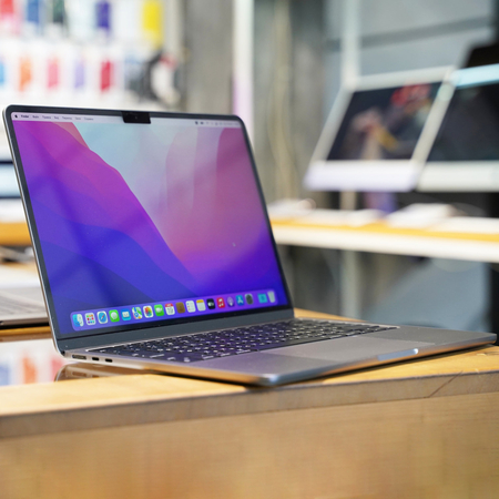 MacBook Air 13" Silver 2022 M2 8Gb 256Gb Идеальное БУ, изображение 2