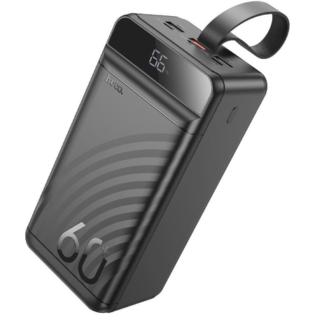 Внешний аккумулятор Hoco J123C 60000 mAh Black