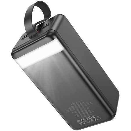 Внешний аккумулятор Hoco J123C 60000 mAh Black, изображение 3