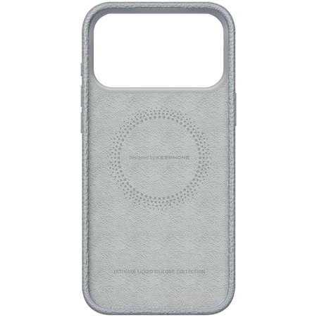 Чехол для iPhone 17 Pro Max KEEPHONE LYCUCCI Gray, изображение 3