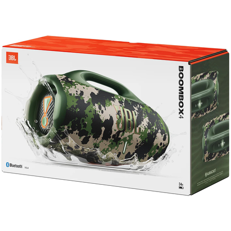 JBL BOOMBOX 4 Squad, Цвет: Squad / Камуфляж, изображение 7