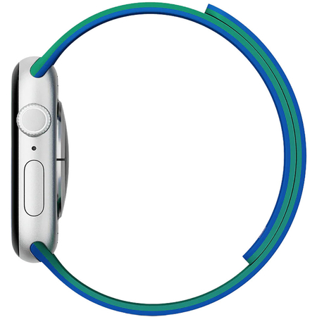 Ремешок для Apple Watch 38/40/41/42 mm Moft Snap Duo Watch Bands Sapphire + Oz Green, изображение 2