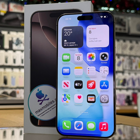 iPhone 16 Pro Max 256Gb  Desert Titanium Идеальное БУ, изображение 4