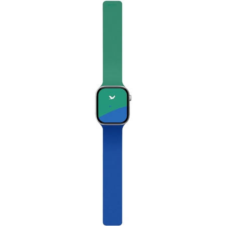 Ремешок для Apple Watch 38/40/41/42 mm Moft Snap Duo Watch Bands Sapphire + Oz Green, изображение 3