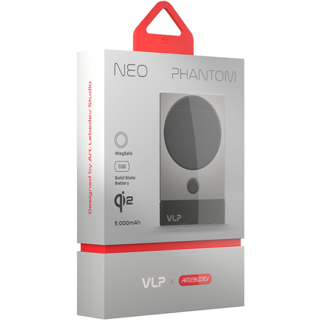 Внешний аккумулятор VLP NEO MagSafe Qi2.2 5000mAh Phantom, изображение 3