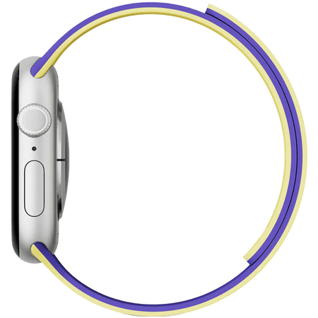 Ремешок для Apple Watch 38/40/41/42 mm Moft Snap Duo Watch Bands Panna Cotta + Purple, изображение 2