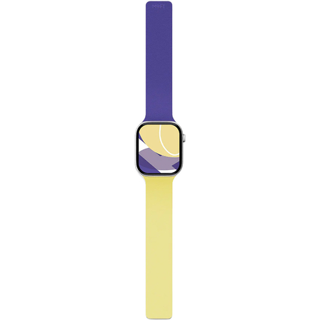 Ремешок для Apple Watch 38/40/41/42 mm Moft Snap Duo Watch Bands Panna Cotta + Purple, изображение 3