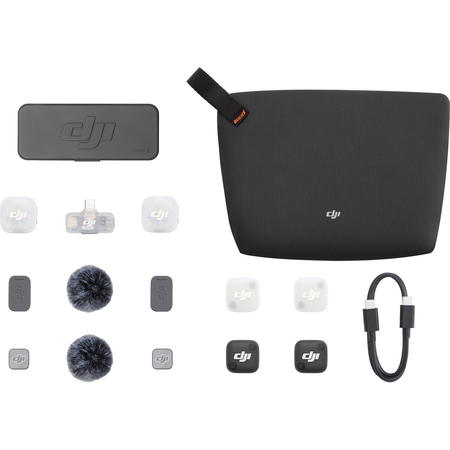 Беспроводной микрофон DJI Mic Mini 2 2TX+1RTX с кейсом, изображение 11