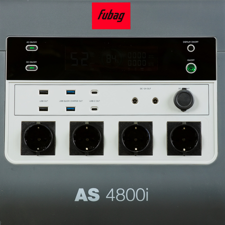 Портативная электростанция Fubag AS 4800i 2400W, изображение 7