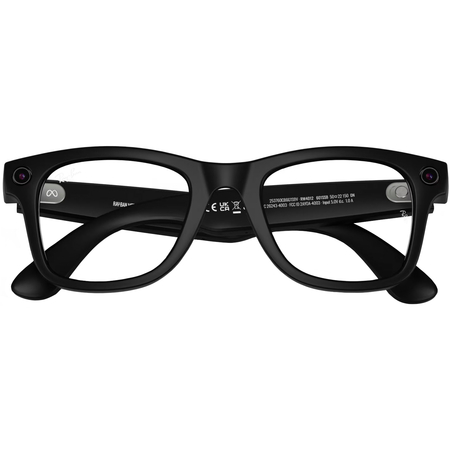 Смарт-очки Ray-Ban Meta Wayfarer Gen 2 Matte Black Clear S53, изображение 5