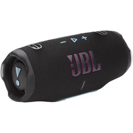 Колонка беспроводная JBL Charge 6 Black/Orange, Цвет: Funky Black, изображение 2