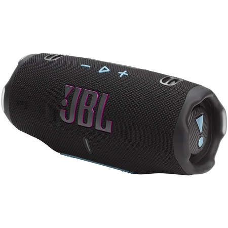 Колонка беспроводная JBL Charge 6 Black/Orange, Цвет: Funky Black, изображение 3