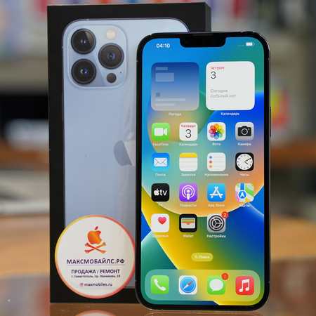 iPhone 13 Pro 256Gb Sierra Blue Идеальное БУ, изображение 5