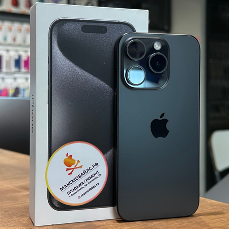 iPhone 15 Pro 128Gb Black Идеальное БУ, изображение 4
