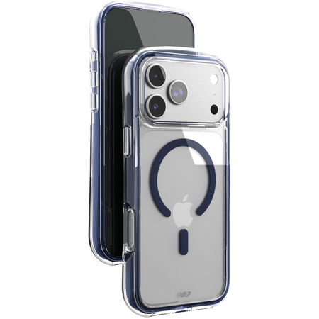 Чехол для iPhone 17 Pro Max VLP Bubble Case с MagSafe Dark Blue, изображение 2