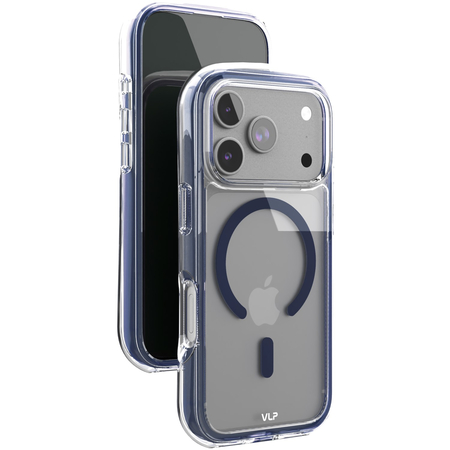 Чехол для iPhone 17 Pro VLP Bubble Case с MagSafe Dark Blue, изображение 2