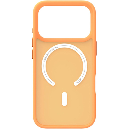 Чехол для iPhone 17 Pro VLP Lite Bloom Case с MagSafe Orange, изображение 3