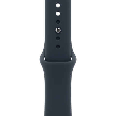 Apple Watch Series 12 GPS 42mm Space Grey Aluminium Case with Navy Blue Sport Band, Экран: 42, Цвет: Space Gray / Серый космос, Возможности подключения: GPS, изображение 3