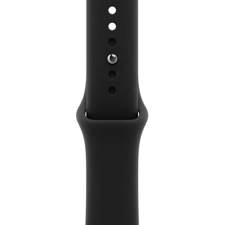 Apple Watch Series 12 GPS 42mm Black Aluminium Case with Black Sport Band, Экран: 42, Цвет: Black / Черный, Возможности подключения: GPS, изображение 3