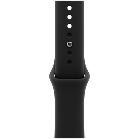 Apple Watch Series 12 GPS 46mm Black Aluminium Case with Black Sport Band, Экран: 46, Цвет: Black / Черный, Возможности подключения: GPS, изображение 3