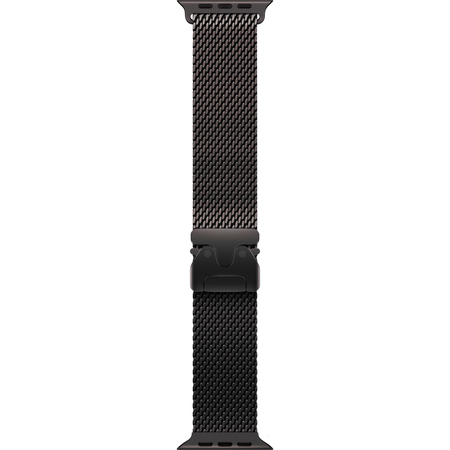 Apple Watch Ultra 4 GPS + Cellular 49mm Black Titanium Case with Black Titanium Milanese Loop, Экран: 49, Цвет: Black Titanium, Возможности подключения: GPS + Cellular, изображение 3
