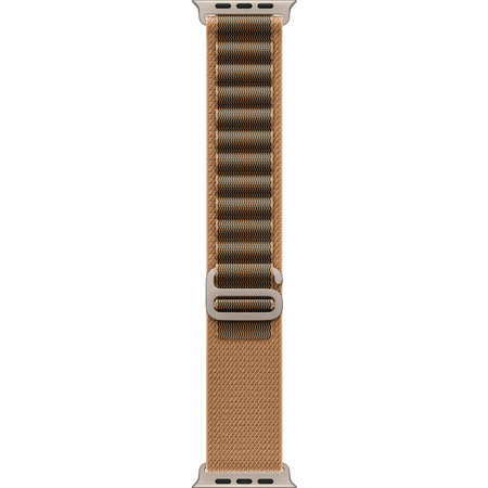 Apple Watch Ultra 4 GPS + Cellular 49mm Natural Titanium Case with Desert Alpine Loop, Экран: 49, Цвет: Beige / Бежевый, Возможности подключения: GPS + Cellular, изображение 3
