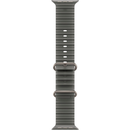 Apple Watch Ultra 4 GPS + Cellular 49mm Natural Titanium Case with Ocean Band Translucent Black, Экран: 49, Цвет: Black matte / Черный матовый, Возможности подключения: GPS + Cellular, изображение 3