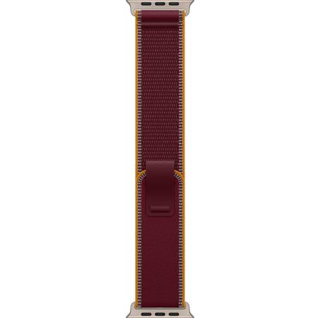 Apple Watch Ultra 4 GPS + Cellular 49mm Natural Titanium Case with Burgundy Trail Loop, Экран: 49, Цвет: Vinous / Бордовый, Возможности подключения: GPS + Cellular, изображение 3