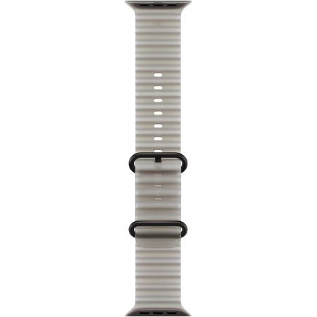 Apple Watch Ultra 4 GPS + Cellular 49mm Black Titanium Case with Translucent Gray Ocean Band, Экран: 49, Цвет: Grey / Серый, Возможности подключения: GPS + Cellular, изображение 3