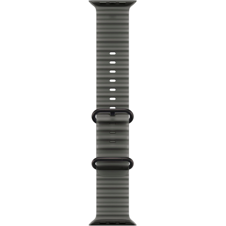 Apple Watch Ultra 4 GPS + Cellular 49mm Black Titanium Case with Translucent Black Ocean Band, Экран: 49, Цвет: Black matte / Черный матовый, Возможности подключения: GPS + Cellular, изображение 3