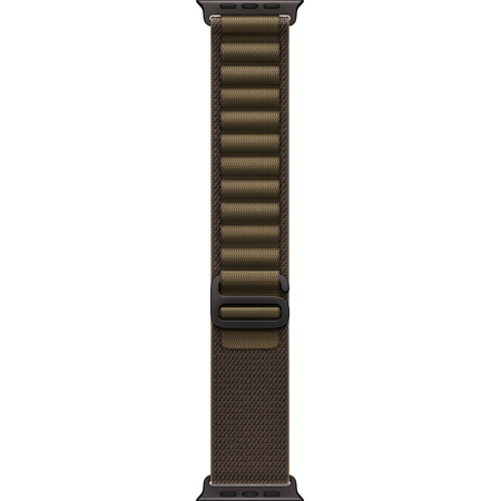 Apple Watch Ultra 4 GPS + Cellular 49mm Black Titanium Case with Dark Olive Alpine Loop, Экран: 49, Цвет: Olive / Оливковый, Возможности подключения: GPS + Cellular, изображение 3