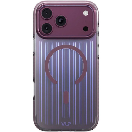 Чехол для iPhone 18 Pro VLP Pulse Case с MagSafe Dark cherry