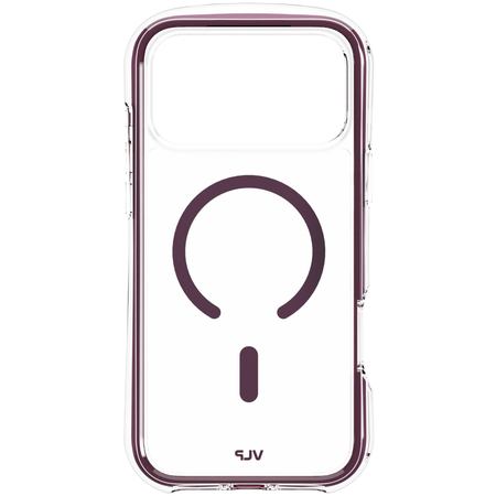 Чехол для iPhone 18 Pro Max VLP Bubble Case с MagSafe Dark cherry, изображение 3